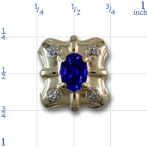 r9583 Sapphire Bracelet Slide 